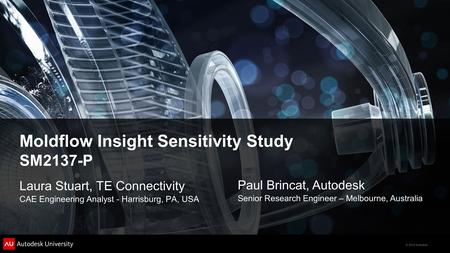 Moldflow Insight Sensitivity Study SM2137-P