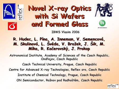 Novel X-ray Optics with Si Wafers and Formed Glass