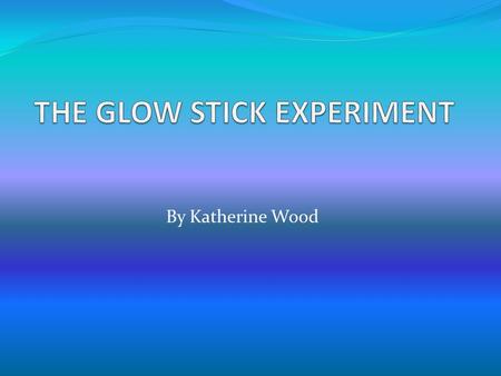 By Katherine Wood. A glow stick is a sealed, plastic tube that contains two types of chemicals, hydrogen peroxide and diphenyl oxalate, which are separated.