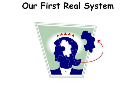 Our First Real System.