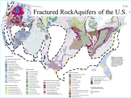 Aquifers of the U.S. Fractured RockAquifers of the U.S.