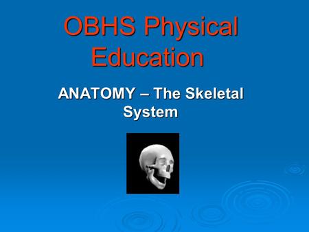 OBHS Physical Education