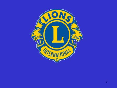 1. 2 Welcome to The Lions Club of New Lynn Information Evening.