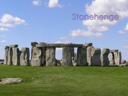 Stonehenge is one of the most popular prehistoric monuments in Europe. It is located in Wiltshire, England. There are many ideas about how this monument.