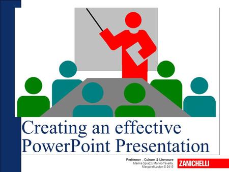 Creating an effective PowerPoint Presentation