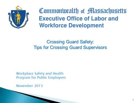 Massachusetts Department of Labor Standards
