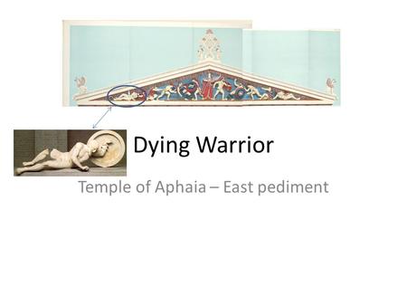 Temple of Aphaia – East pediment