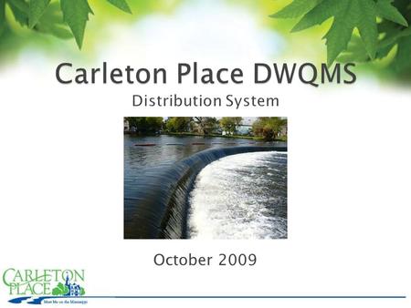 October 2009. In May 2000, Walkerton’s drinking water system became contaminated with deadly bacteria, primarily Escherichia coli O157:H7.1 Seven people.