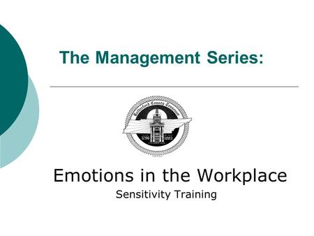 The Management Series: