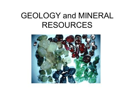 GEOLOGY and MINERAL RESOURCES. Geologic Processes: Structure of the Earth Fig. 4-7 p. 60.