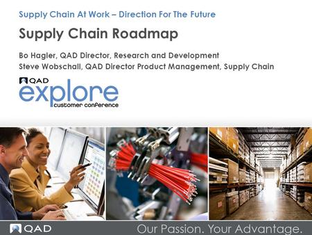 Supply Chain Roadmap Supply Chain At Work – Direction For The Future
