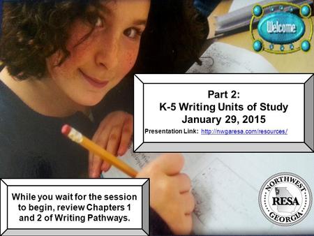 K-5 Writing Units of Study