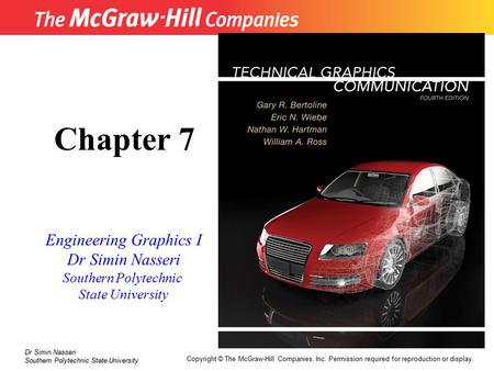 Engineering Graphics I
