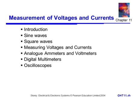 Measurement of Voltages and Currents