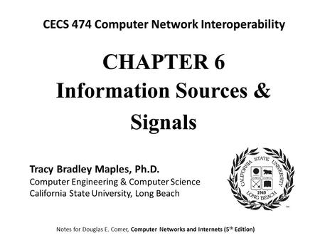 Information Sources & Signals