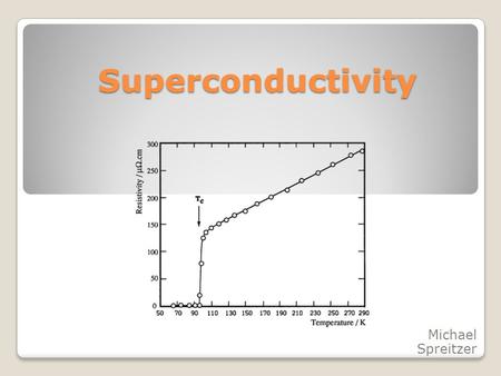 Superconductivity Michael Spreitzer. Overview „Superconductivity“ ? Who discovered it ? Meissner & Ochsenknecht effect? BCS – Theory Different types of.