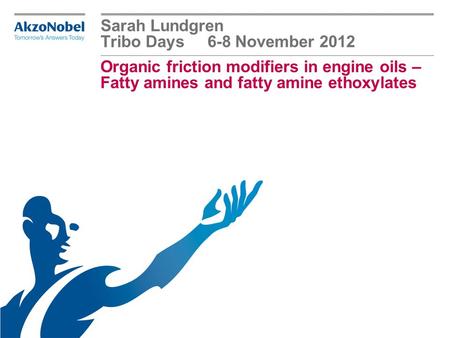 Sarah Lundgren Tribo Days 6-8 November 2012