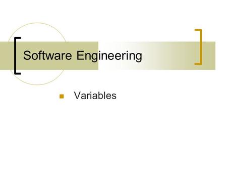 Software Engineering Variables. The data literacy test Count 1.0 if you know what the concept means. Count 0.5 if you believe you know what the concept.