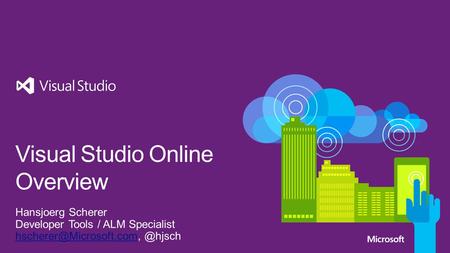 Modern Application Lifecycle Visual Studio Online journey Visual Studio Online capability Good to know.