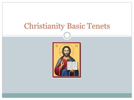 Christianity Basic Tenets The Rise of Christianity Romans conquered Palestine in 63 BC *Jews were tolerated and excused from worshiping roman gods Jews.