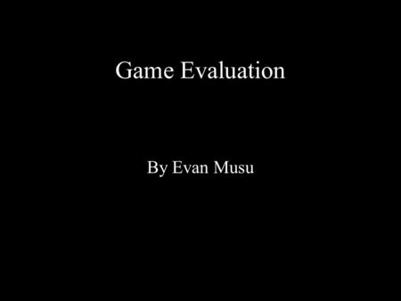 By Evan Musu Game Evaluation. Published by: Sega of America Developed by: Zono Inc. Released: 1996 Price-- Original Price: $50.00 Flea Market Price: $8.00.
