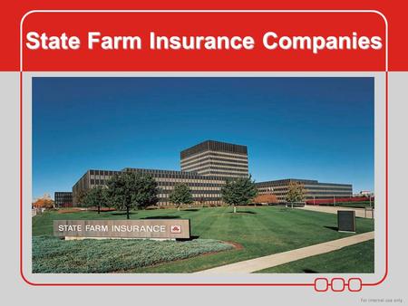State Farm Insurance Companies. Agenda State Farm Overview State Farm Investment Department State Farm Fixed Income.
