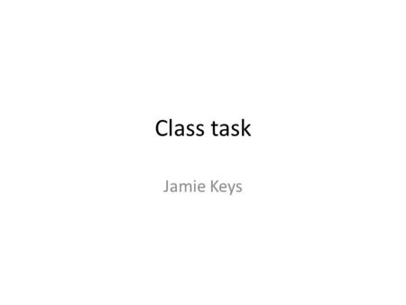 Class task Jamie Keys. Celebrity juice – Keith Lemon https://www.youtube.com/watch?v=sFsEFs-eoko Verbal Techniques Whilst watching Celebrity juice I noticed.