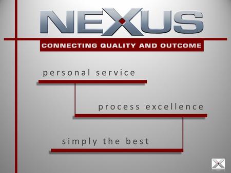 Process excellence personal service simply the best.