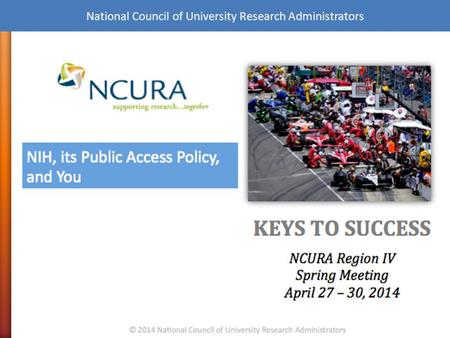 National Council of University Research Administrators.