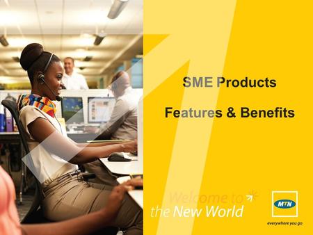 Conceptual Approach OSS Transformation SME Products Features & Benefits.