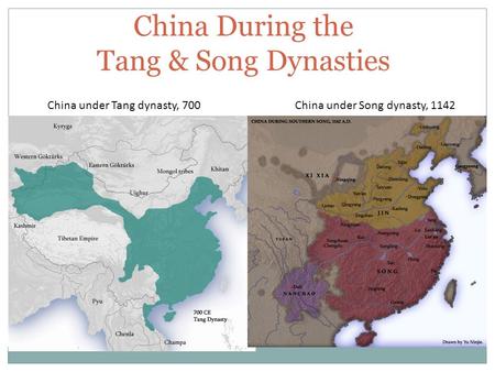 China During the Tang & Song Dynasties