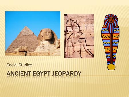 Ancient Egypt jeopardy