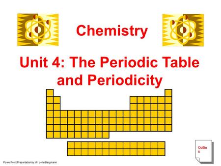 Unit 4: The Periodic Table