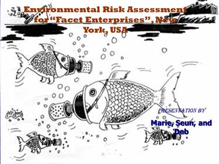 Environmental Risk Assessment for “Facet Enterprises”, New York, USA Presentation by Marie, Seun, and Deb.