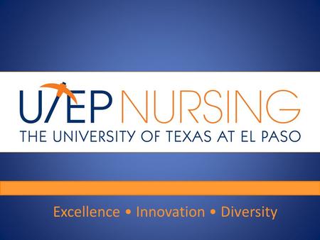 Excellence Innovation Diversity. Nurse Faculty Loan Program (NFLP) Awarded to the Institution by the U.S. Department of Health and Human Services Health.