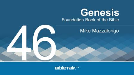 Genesis 6 4 Foundation Book of the Bible Mike Mazzalongo.
