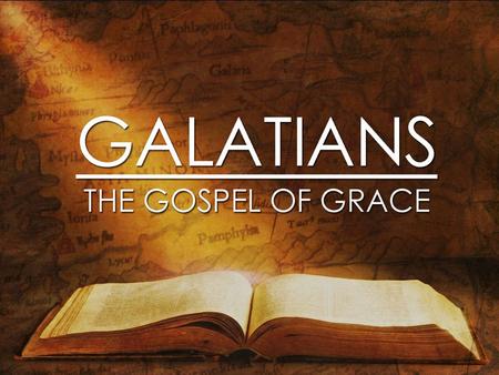 Paul: The Product Of The Gospel Galatians 1: 11-24.