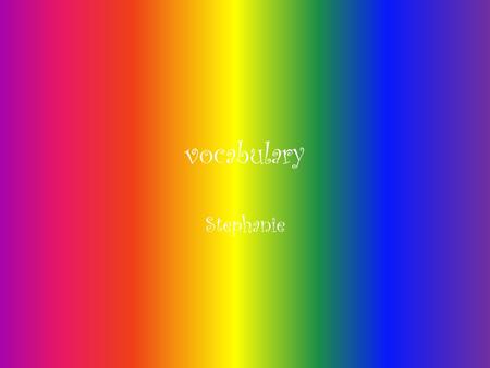 Vocabulary Stephanie. 1&2 Stock-The goods or merchandise kept on the premises of a business or warehouse and available for sale or distribution. Dividends-payments.