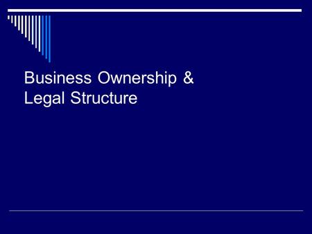 Business Ownership & Legal Structure. How Do Contractors Get Business? Three most common methods: A. Bidding on public work (competitive bidding) B. Bidding.
