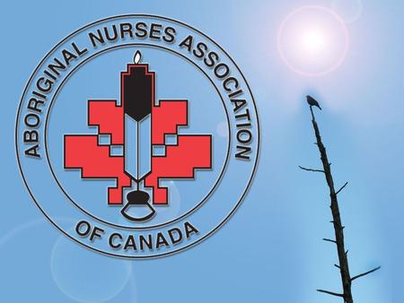 Carole Prince, A.N.A.C. member-at-large from Manitoba designed the logo in the late 1980s. It signifies the circle of life, the maple leaf is geometric.