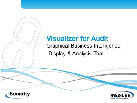1 Visualizer for Audit Graphical Business Intelligence Display & Analysis Tool.