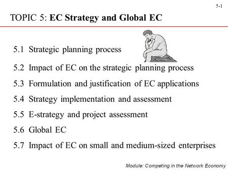 TOPIC 5: EC Strategy and Global EC