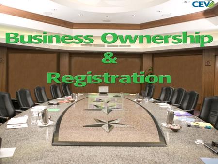 1. 1.To examine the steps to the process of becoming a business owner. 2.To differentiate the various types of business ownership. 3.To illustrate the.