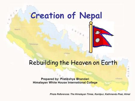 Rebuilding the Heaven on Earth