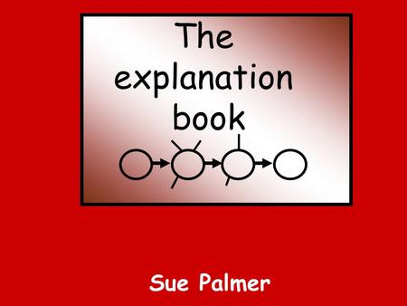 The explanation book Sue Palmer.