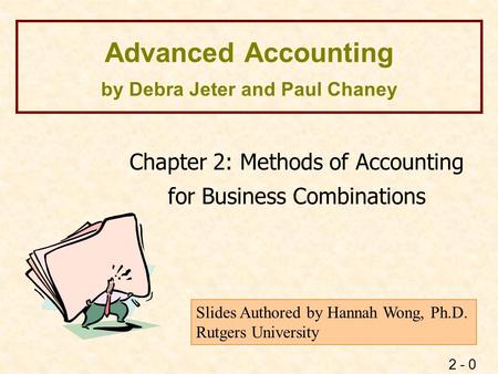 Accounting Methods for Business Combinations