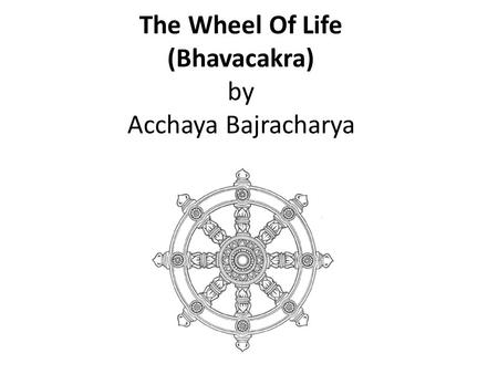The Wheel Of Life (Bhavacakra) by Acchaya Bajracharya.
