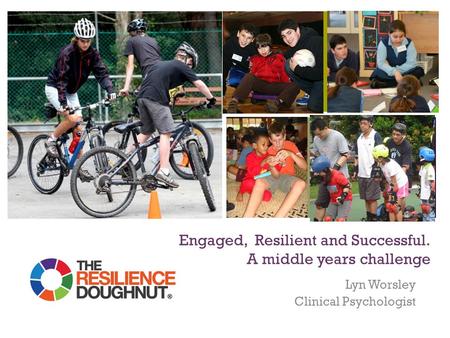 + Engaged, Resilient and Successful. A middle years challenge Lyn Worsley Clinical Psychologist.