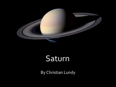 Saturn By Christian Lundy. How Did Saturn Get Its Name? Saturn is named after the Roman god of agriculture, whose Greek counterpart is Cronus, the father.