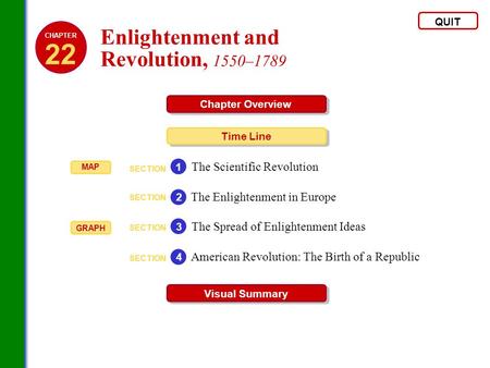 22 Enlightenment and Revolution, 1550–1789 The Scientific Revolution